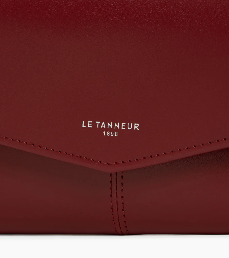 Grand portefeuille Charlotte en cuir lisse - Image 2