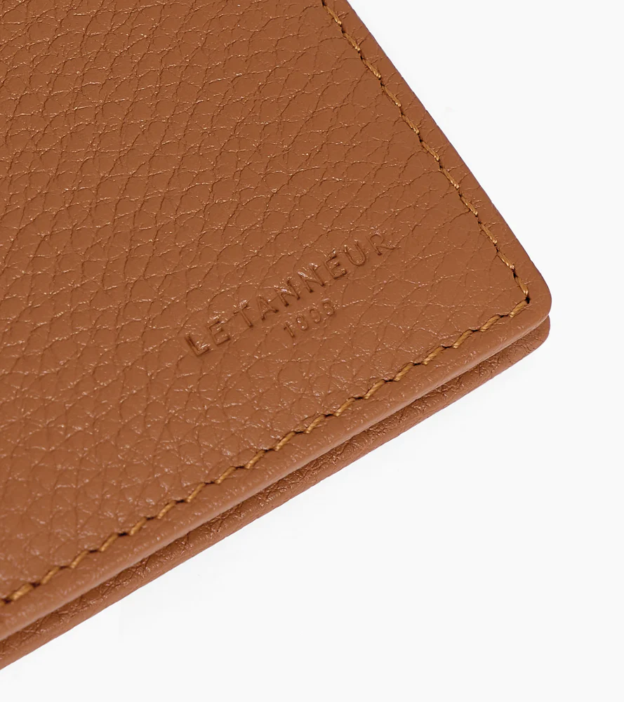 Petit porte cartes Charles en cuir grainé - Image 2