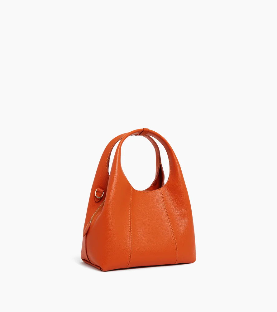 Petit sac à main Juliette en cuir grainé - Image 5