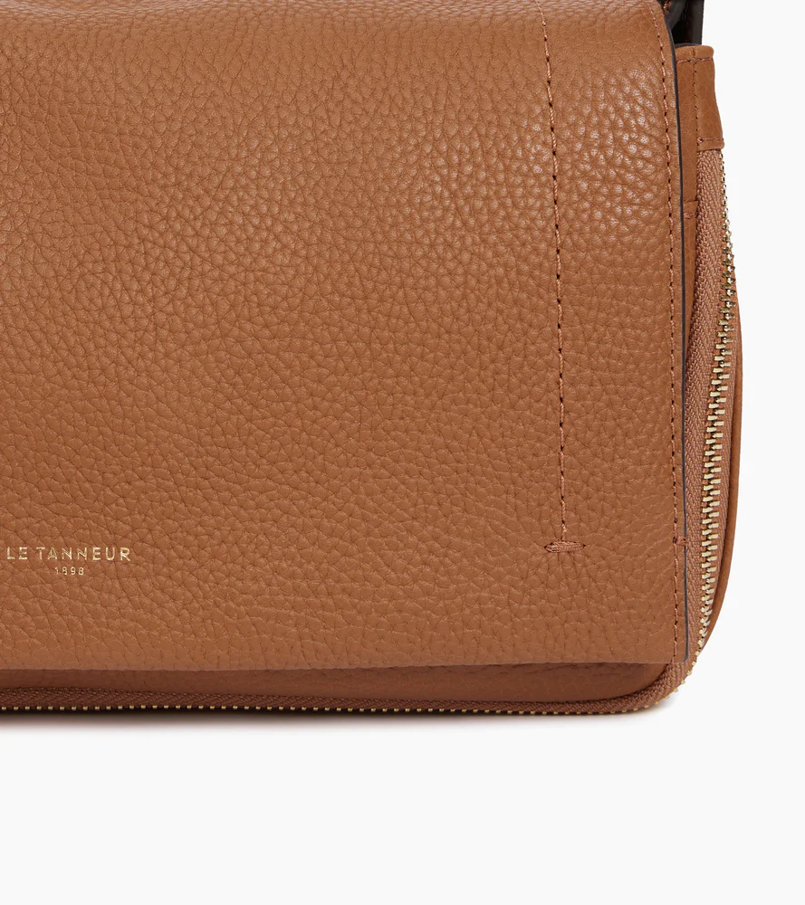 Petit sac bandoulière Aurore en cuir grainé - Image 3