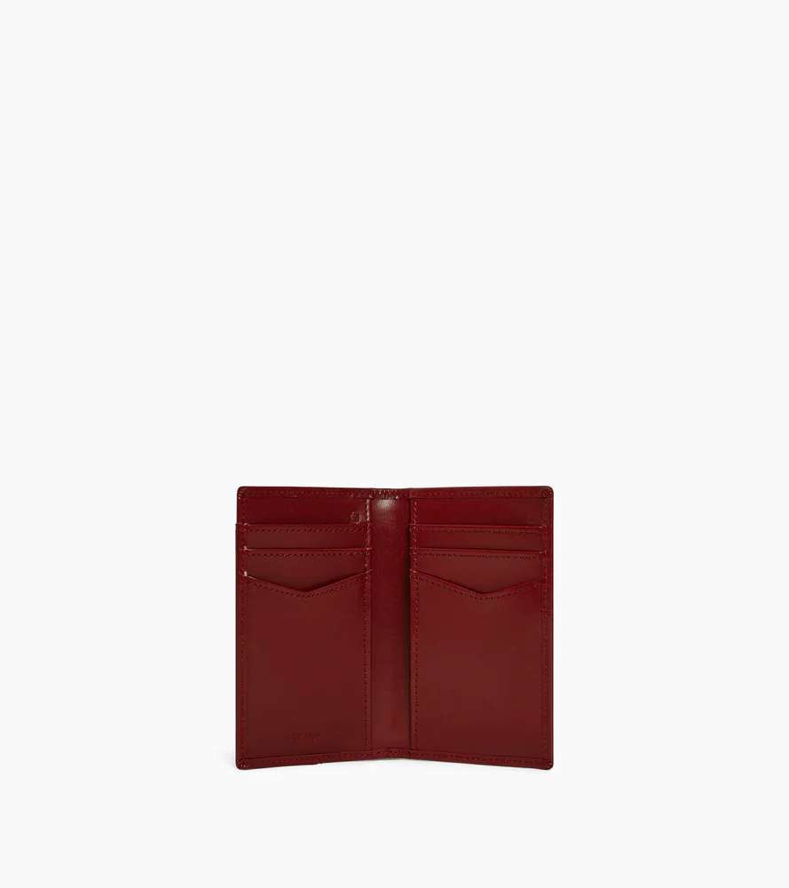 Porte cartes vertical Charlotte en cuir lisse - Image 3