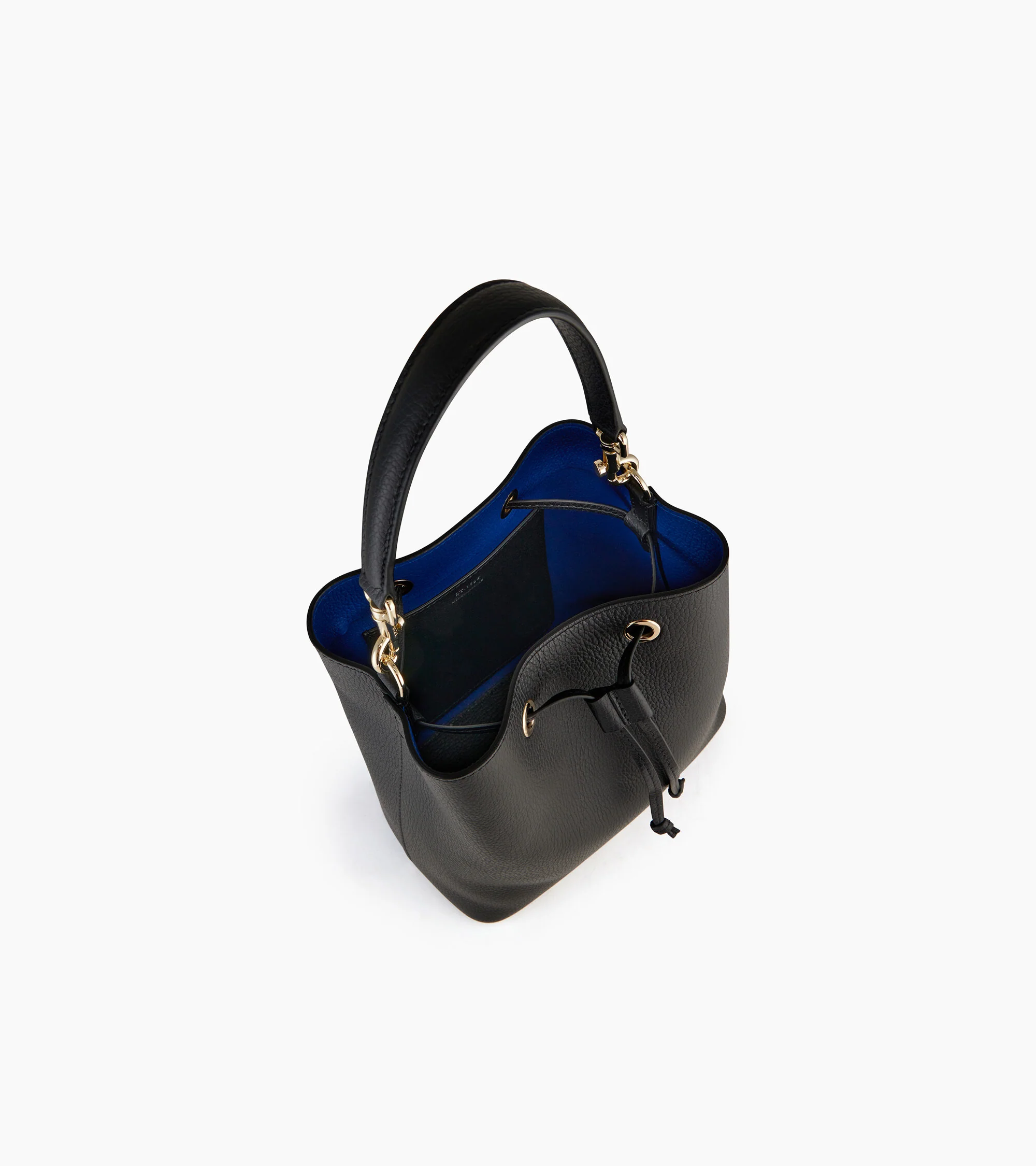 Sac seau Louise en cuir grainé - Image 4